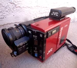 Jvc GR-C7U Videomovie Vhsc Camcorder With Case Tested For Parts Repair Bttf. Fixed Price $60.00.