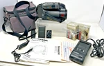 Panasonic PV-IQ205D-K Palmcorder Vhs-c Camcorder W/ Charger, Manual Bundle. Fixed Price $39.95.