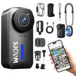 Sjcam C110+ 4K Thumb Body Camera Tiny Action Magnetic Vlog Helmet. Fixed Price $109.99.