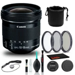 Canon Ef-s 10-18MM F/4.5-5.6 Is Stm Lens (9519B002) + Filter Kit More. Fixed Price $349.00.