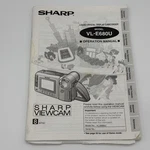 Sharp Viewcam Model VL-E680U Operation Manual Owner's Only. Fixed Price $12.87.
