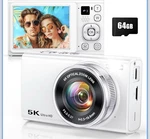 5K Digital Camera For Photography With 6X Optical Zoom, 2026 Latest 96MP. Fixed Price $25.99.