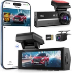 Dash Cams Front And Rear, Nqj 4K+2K Dual Camera For Cars W 64GB Black. Fixed Price $124.15.