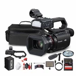 Panasonic HC-X2100 Uhd 4K 3G-SDI/HDMI Pro Lightweight Camcorder With 24X Zoom. Fixed Price $2599.95.