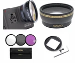 Gopro HERO7 Black Hd Wide Angle Lens + Macro 3 Filters Kit Uv-cpl-fld. Fixed Price $47.02.