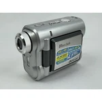 Broken Battery Door - Mustek DV5000 MPEG4 Vintage Camcorder. Fixed Price $18.00.