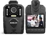 Boblov 128G Body Camera With Audio Video Recording Night Vision Police Camcorder. Fixed Price $75.55.