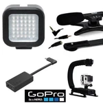 Gopro AAMIC-001 Adapter For HERO5 BLACK/HERO6 Grip+light Microphone. Fixed Price $223.76.