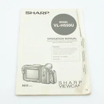 Sharp Viewcam VL-H550U Video Camera Instruction Book Manual Guide. Fixed Price $14.99.