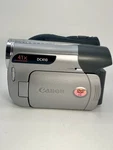 Canon DC410 Dvd Camcorder 41X Optical Zoom Video Camera Tested W/ Battery. Fixed Price $45.98.