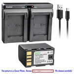 Kastar Battery Dual Charger For Jvc BN-VF823 & GZ-MG365B GZ-MG365H. Fixed Price $57.99.