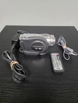 Sony Handycam DCR-DVD505 Silver 4.0MP 3.5" Lcd 120X Camcorder Bundle. Fixed Price $75.00.