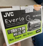 Complete In Box Cib Jvc GZ-MG130 Gb Camcorder Hdd Silver. Fixed Price $104.99.