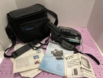 Panasonic PV-L352D Palmcorder Vhs-c 700X Zoom Camcorder Bundle Working Need Batt. Fixed Price $39.16.