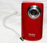 Vivitar Dvr 610 Hd Digital Camera Red Tested & Working. Fixed Price $19.49.