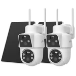 Anran Outdoor Solar Security Camera 2MP Dual Lens Wifi Pan & Tilt 4XZOOM. Fixed Price $109.99.