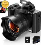 8K Digital Camera For PHTOGRAPHY,88MP Autofocus Wifi Vlogging Youtube. Fixed Price $172.52.