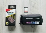 Panasonic HC-V110 Camcorder Hd 8.9MP 72X Zoom Digital Video Camera W/ Charger Sd. Fixed Price $85.00.