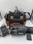 Ricoh R18H Video Recorder Bundle With Charger , Bag 3 Batt Untested Parts Only. Fixed Price $50.00.