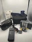 Jvc GR-AX280 Camcorder Vhsc Tape Analogue Retro 90S Video Camera, Bag, Charger. Fixed Price $90.31.