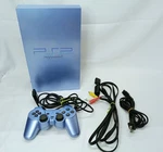 PS2 Aqua Blue Console Controller Set PLAYSTATION2 Sony Ntsc-j Japan Tested. Fixed Price $199.99.