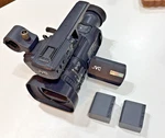 Jvc GY-HM150U Professional Camcorder Hd Video Camera Tested W/ 2X Batteries. Fixed Price $285.00.
