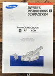 Samsung SCX804 SCX904 Camcorder Owner / User Manual *original*. Fixed Price $14.97.