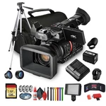 Panasonic 4K Camcorder (AG-CX350) W/padded Case, 128 Gb Memory Card +. Fixed Price $3099.95.