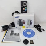 Samsung Flashcam HMX-U10 Ultra Compact Hd Camcorder Camera 1080P 10MP Purple. Fixed Price $42.99.