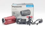 Panasonic HC-V210M Red Full Hd Camcorder Digital Video Camera W/box. Fixed Price $149.99.