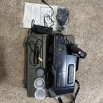 Vtg 80S Video Camera Hitachi VM-3150A W/case, Charger, Conversion Lens, A/v Plug. Fixed Price $29.99.