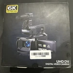 Spprandom V95 6K Video Camera Digital Zoom Ir Night Vision, Black. Fixed Price $165.49.