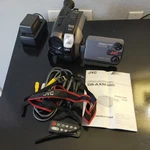 Working Vintage 1998 Jvc Video Camcorder Camera GR-AXM300U Huge Bundle. Fixed Price $75.00.