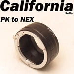 Pk To Pentax Lens Sony Mount Adapter Ring EX-5N VG20 NEX-3 F5 7 C3 5R. Fixed Price $16.95.