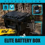 Elite Trail Camera 12V Battery Box By Herd 360. Fixed Price $58.95.