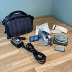 Canon DC100A Camcorder Camera W/ 2 Batteries, Charger, 5 Dvds, Case, Manuals. Fixed Price $67.99.