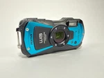 Pentax WG-90 Waterproof Camera Blue Shockproof Freezeproof Led Ring. Fixed Price $342.00.