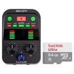 Zoom Podtrak P2 Usb Recorder For Podcasters With 64GB Microsdxc Memory Card. Fixed Price $108.99.