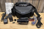 Sony Handycam HDR-HC9 Hdv Digital Video Camera Batteries Tape Bag Tested Working. Fixed Price $269.78.
