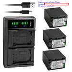 Kastar Battery Lcd Dual Charger For NP-FH100 & Sony DCR-SR82 DCR-SR85 DCR-SR87. Fixed Price $56.99.