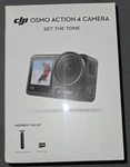 Dji-osmo Action 4, 4K Camera Bundle With Mini Extension Rod & 128GB Microsd Card. Fixed Price $299.88.