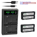 Kastar Battery LTD2 Usb Charger For Hitachi VM-E455LA VM-E465LA VM-E530A VM-945. Fixed Price $23.99.