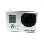 Gopro Hero 3 Silver Action Camera With Lcd Screen 1 Battery. Fixed Price $39.99.
