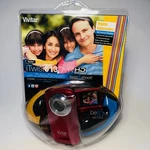 New Vivitar Itwist 613-DVR Hd Digital Camcorder 4X Zoom Rouge Red. Fixed Price $29.90.