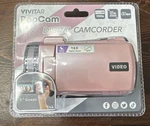 Vivitar DVRE507-PNK Popcam Digital Camcorder, 48MP, Full Hd 1080P Video Camera. Fixed Price $24.58.