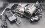Canon ES6000 Video Camcorder Battery/charger. Power Tested Only B12. Fixed Price $53.99.