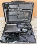 Panasonic Omnimovie Hq Vintage Vhs Camcorder Hard Case 1988 PV-330D (untested). Fixed Price $60.00.