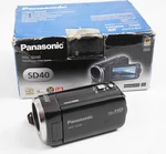 Panasonic HDC-SD40 Handheld High Definition Hdd Camcorder Black Tested 64GB. Fixed Price $98.78.