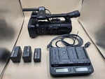 Sony Digital Hd Video Camera Recorder HVR-Z5U W/charger And Batteries. Fixed Price $900.00.