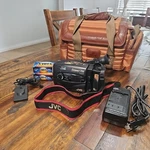 Jvc Compact Vhs Camcorder GR-AX710 Bundle With Carrying Bag Tested & Working. Fixed Price $79.99.